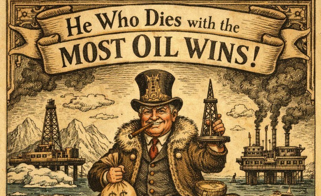 He Who Dies with The Most Oil Wins - Donald Trump and Oil